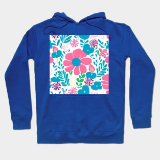 Pastel Spring flower garden 6 (MD23SPR022) Hoodie